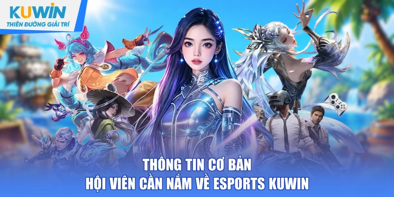 Thông tin cơ bản hội viên cần nắm về Esports KUWIN